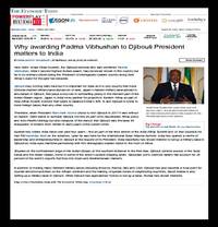  Why awarding Padma