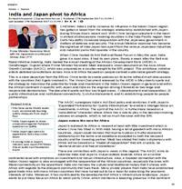  India and Japan 