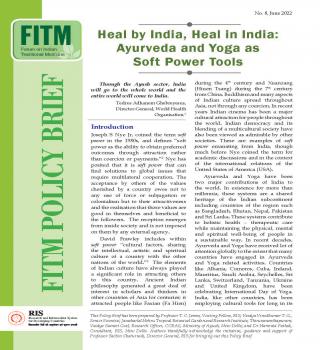 Heal by India, Heal in India: Ayurveda and Yoga as Soft Power Tools